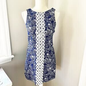 Lilly Pulitzer for Target Upstream Fish Shift Dress Size 4
